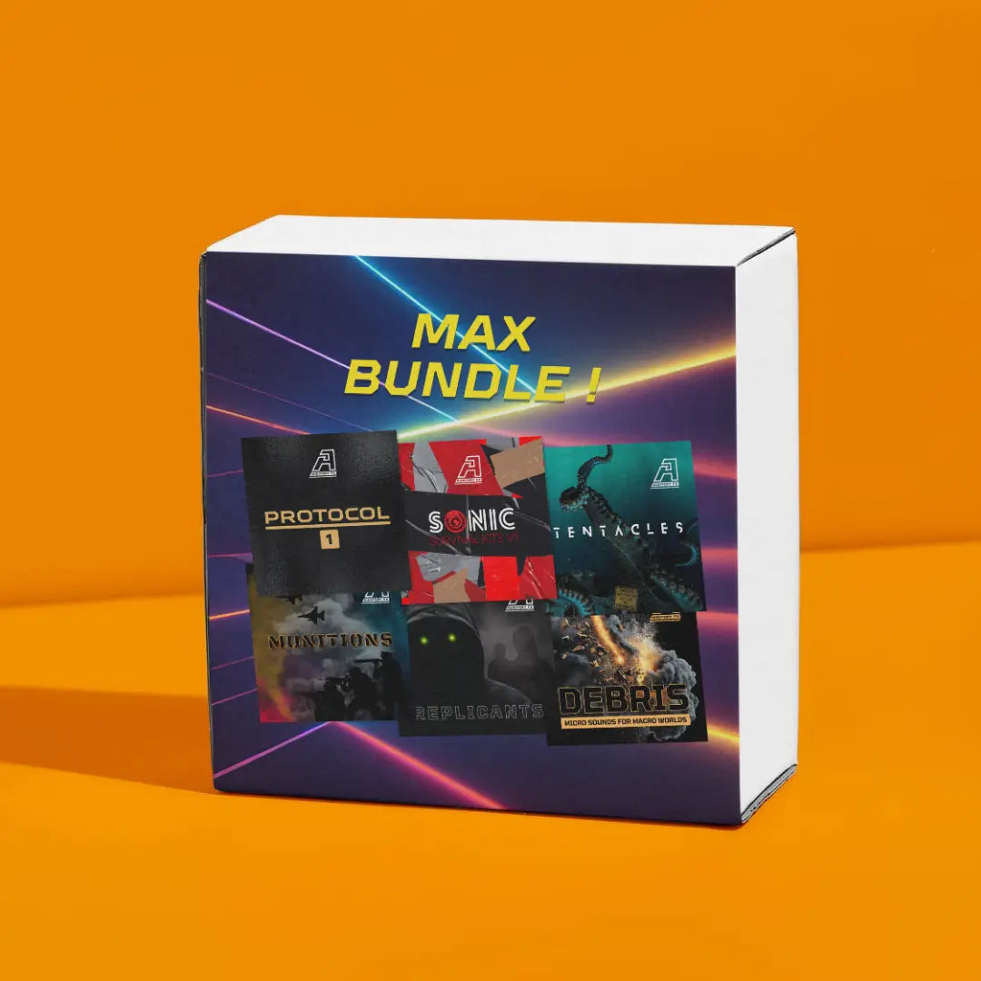 Max Bundle – 938 Royalty-Free Sound Effects, 6 Libraries