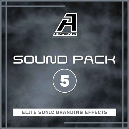 SOUND PACK 5 - Designed Sound Effects